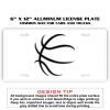 6 X 12 Full Size Aluminum License Plate for Cars and Trucks  Thumbnail