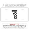 6 X 12 Full Size Aluminum License Plate for Cars and Trucks  Thumbnail