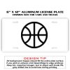 6 X 12 Full Size Aluminum License Plate for Cars and Trucks  Thumbnail