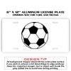 6 X 12 Full Size Aluminum License Plate for Cars and Trucks  Thumbnail