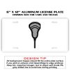 6 X 12 Full Size Aluminum License Plate for Cars and Trucks  Thumbnail