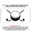 6 X 12 Full Size Aluminum License Plate for Cars and Trucks  Thumbnail
