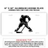6 X 12 Full Size Aluminum License Plate for Cars and Trucks  Thumbnail