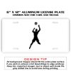 6 X 12 Full Size Aluminum License Plate for Cars and Trucks  Thumbnail
