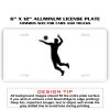 6 X 12 Full Size Aluminum License Plate for Cars and Trucks  Thumbnail