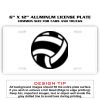 6 X 12 Full Size Aluminum License Plate for Cars and Trucks  Thumbnail