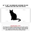 6 X 12 Full Size Aluminum License Plate for Cars and Trucks  Thumbnail