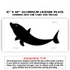 6 X 12 Full Size Aluminum License Plate for Cars and Trucks  Thumbnail