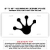 6 X 12 Full Size Aluminum License Plate for Cars and Trucks  Thumbnail