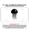 6 X 12 Full Size Aluminum License Plate for Cars and Trucks  Thumbnail
