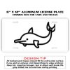 6 X 12 Full Size Aluminum License Plate for Cars and Trucks  Thumbnail