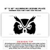 6 X 12 Full Size Aluminum License Plate for Cars and Trucks  Thumbnail