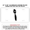 6 X 12 Full Size Aluminum License Plate for Cars and Trucks  Thumbnail