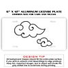 6 X 12 Full Size Aluminum License Plate for Cars and Trucks  Thumbnail