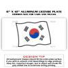 6 X 12 Full Size Aluminum License Plate for Cars and Trucks  Thumbnail