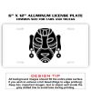 6 X 12 Full Size Aluminum License Plate for Cars and Trucks  Thumbnail