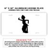 6 X 12 Full Size Aluminum License Plate for Cars and Trucks  Thumbnail