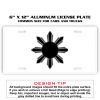 6 X 12 Full Size Aluminum License Plate for Cars and Trucks  Thumbnail