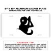 6 X 12 Full Size Aluminum License Plate for Cars and Trucks  Thumbnail