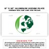 6 X 12 Full Size Aluminum License Plate for Cars and Trucks  Thumbnail