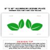 6 X 12 Full Size Aluminum License Plate for Cars and Trucks  Thumbnail