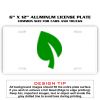 6 X 12 Full Size Aluminum License Plate for Cars and Trucks  Thumbnail