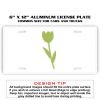 6 X 12 Full Size Aluminum License Plate for Cars and Trucks  Thumbnail