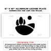 6 X 12 Full Size Aluminum License Plate for Cars and Trucks  Thumbnail
