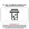 6 X 12 Full Size Aluminum License Plate for Cars and Trucks  Thumbnail