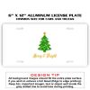 6 X 12 Full Size Aluminum License Plate for Cars and Trucks  Thumbnail
