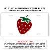 6 X 12 Full Size Aluminum License Plate for Cars and Trucks  Thumbnail