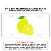 6 X 12 Full Size Aluminum License Plate for Cars and Trucks  Thumbnail