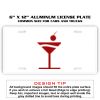 6 X 12 Full Size Aluminum License Plate for Cars and Trucks  Thumbnail