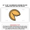 6 X 12 Full Size Aluminum License Plate for Cars and Trucks  Thumbnail