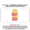 6 X 12 Full Size Aluminum License Plate for Cars and Trucks  Thumbnail