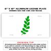 6 X 12 Full Size Aluminum License Plate for Cars and Trucks  Thumbnail