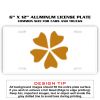 6 X 12 Full Size Aluminum License Plate for Cars and Trucks  Thumbnail