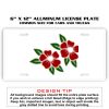 6 X 12 Full Size Aluminum License Plate for Cars and Trucks  Thumbnail