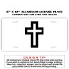 6 X 12 Full Size Aluminum License Plate for Cars and Trucks  Thumbnail
