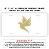 6 X 12 Full Size Aluminum License Plate for Cars and Trucks  Thumbnail