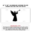 6 X 12 Full Size Aluminum License Plate for Cars and Trucks  Thumbnail