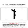 6 X 12 Full Size Aluminum License Plate for Cars and Trucks  Thumbnail