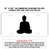 6 X 12 Full Size Aluminum License Plate for Cars and Trucks  Thumbnail
