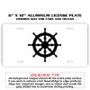 6 X 12 Full Size Aluminum License Plate for Cars and Trucks  Thumbnail