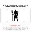 6 X 12 Full Size Aluminum License Plate for Cars and Trucks  Thumbnail