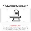 6 X 12 Full Size Aluminum License Plate for Cars and Trucks  Thumbnail
