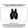 6 X 12 Full Size Aluminum License Plate for Cars and Trucks  Thumbnail