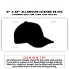 6 X 12 Full Size Aluminum License Plate for Cars and Trucks  Thumbnail