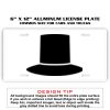 6 X 12 Full Size Aluminum License Plate for Cars and Trucks  Thumbnail