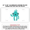 6 X 12 Full Size Aluminum License Plate for Cars and Trucks  Thumbnail